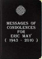 In Memory of Eric May